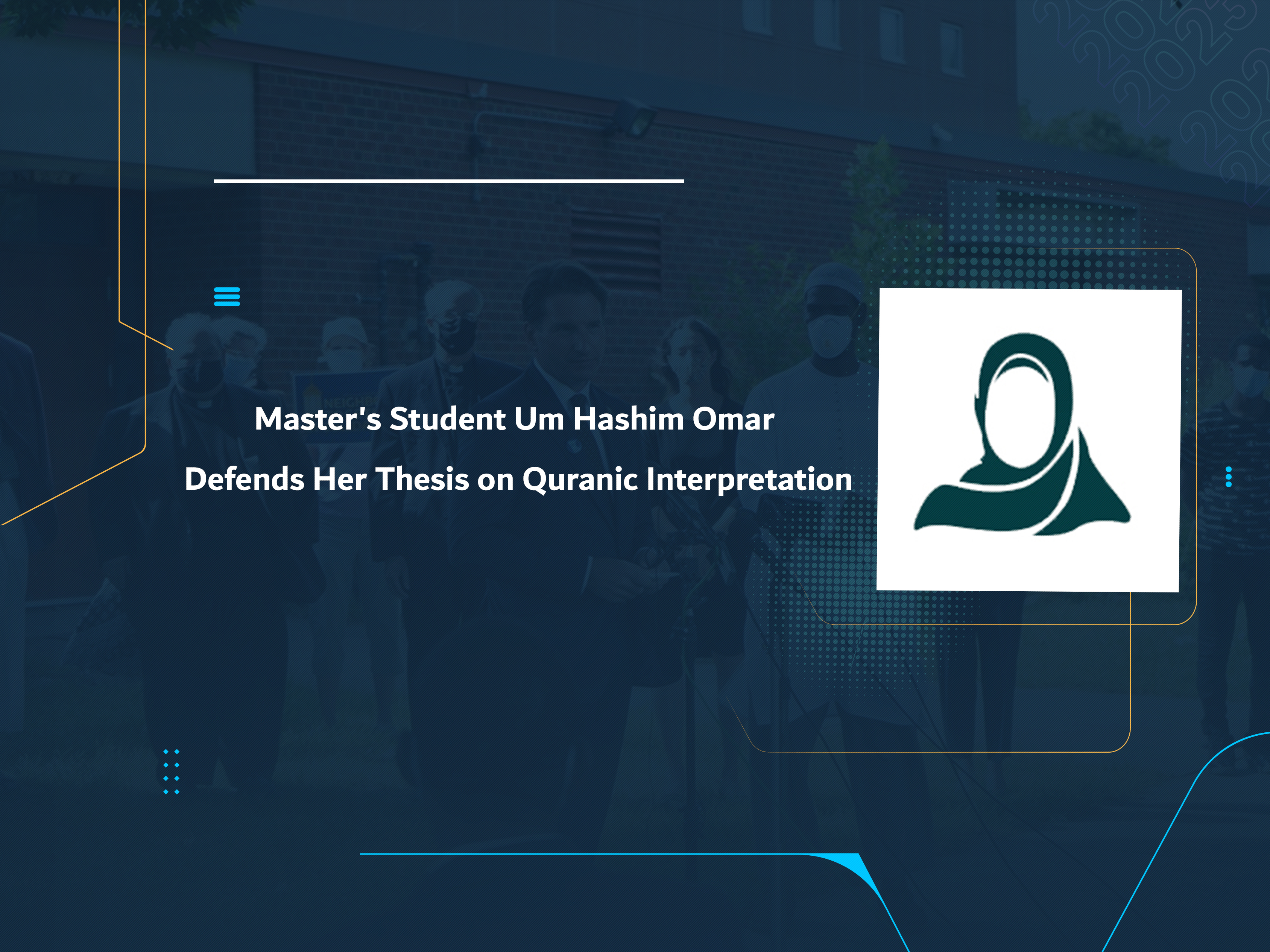 Master's Student Um Hashim Omar Defends Her Thesis on Quranic Interpretation