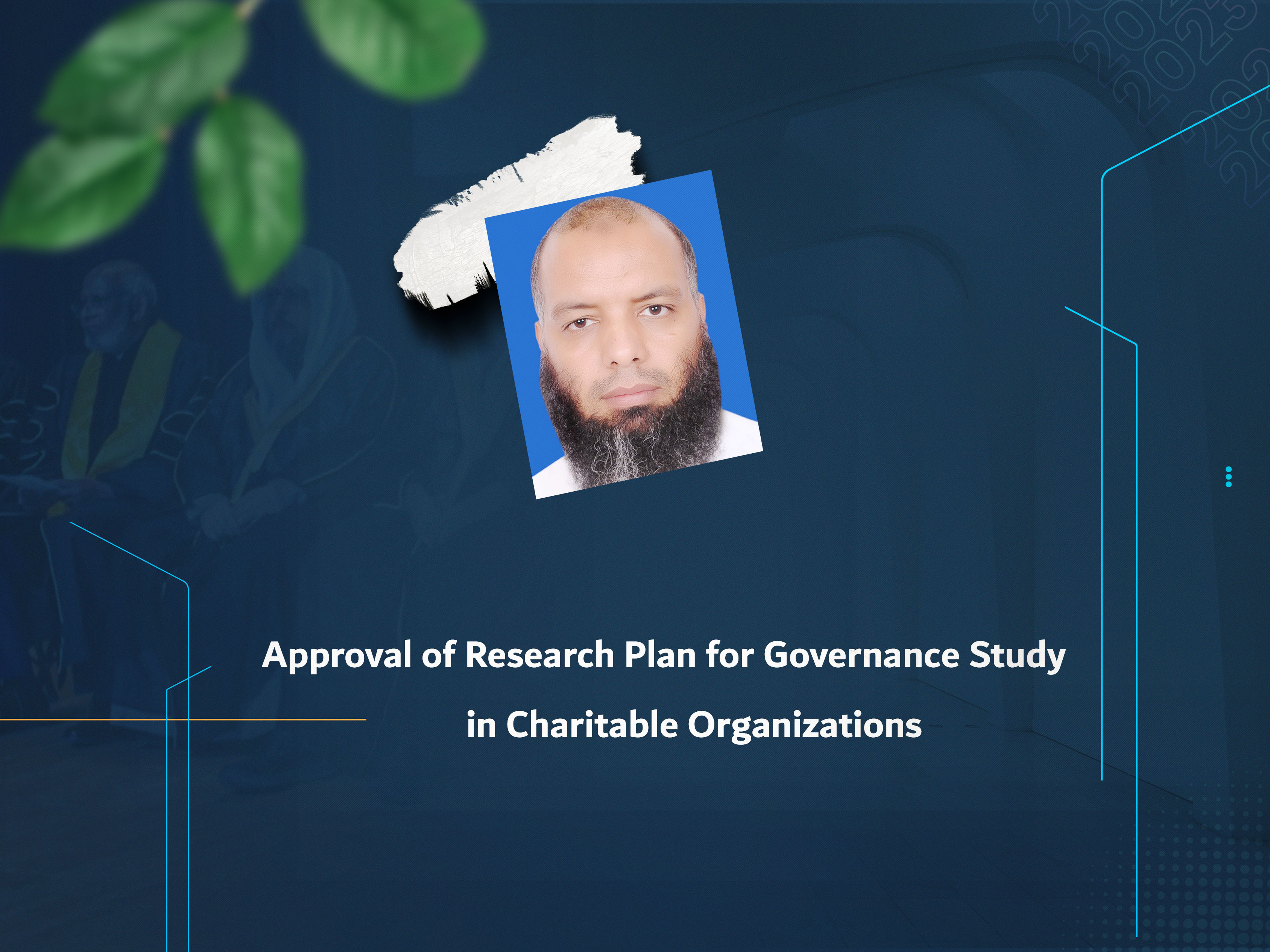Approval of Research Plan for Governance Study in Charitable Organizations