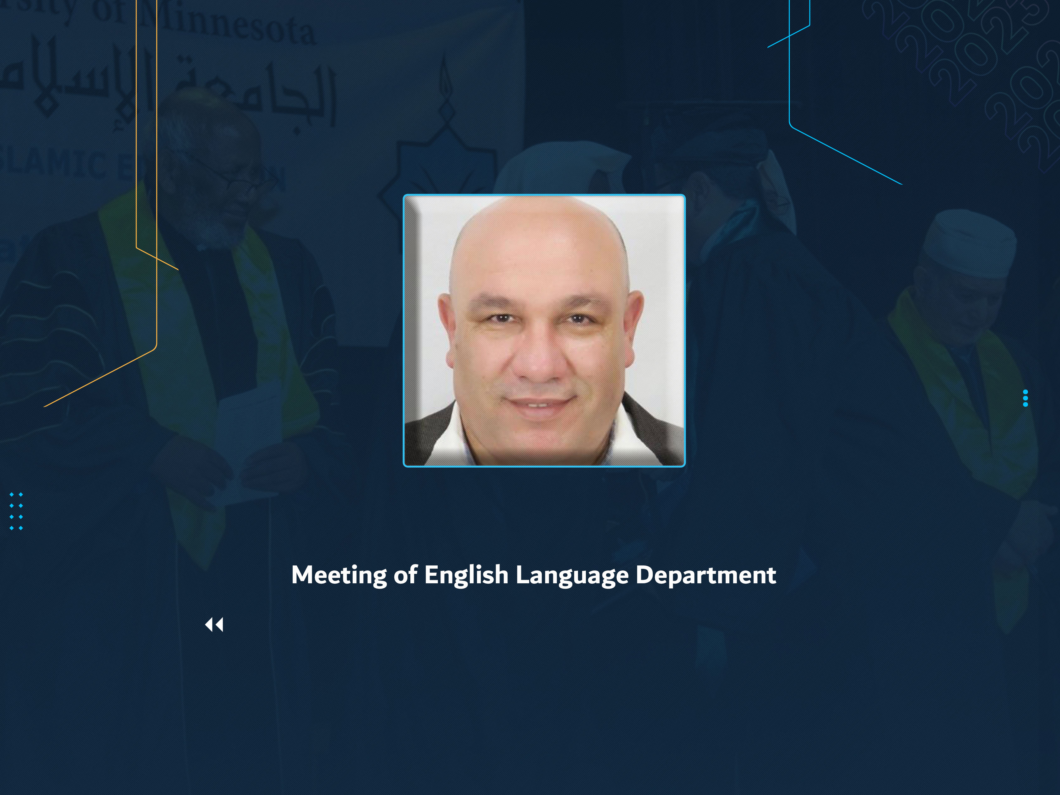 Meeting of English Language Department