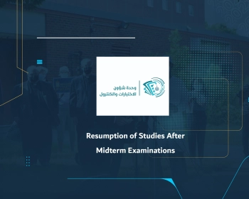 Resumption of Studies After Midterm Examinations