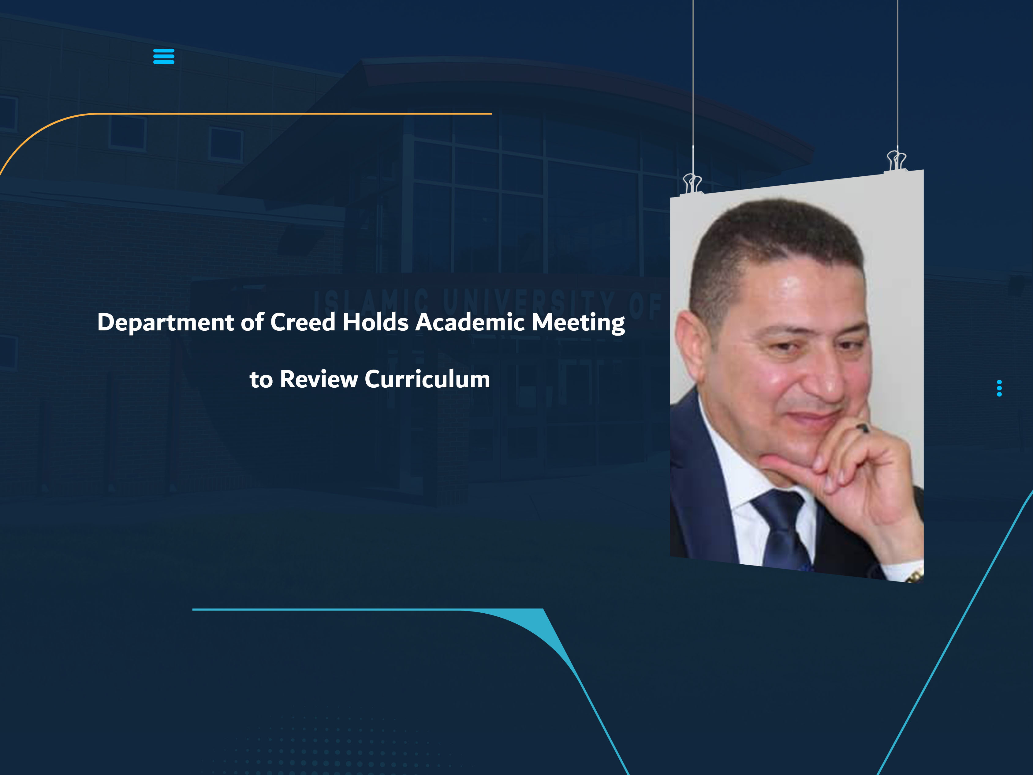 Department of Creed Holds Academic Meeting to Review Curriculum