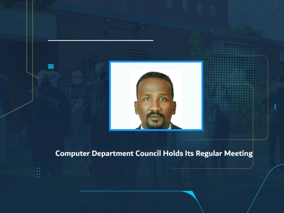 Computer Department Council Holds Its Regular Meeting