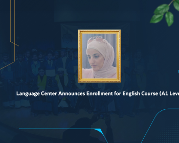 Language Center Announces Enrollment for English Course (A1 Level)
