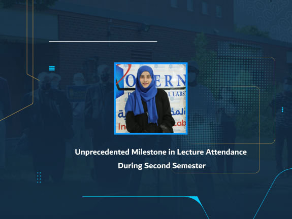 Unprecedented Milestone in Lecture Attendance During Second Semester