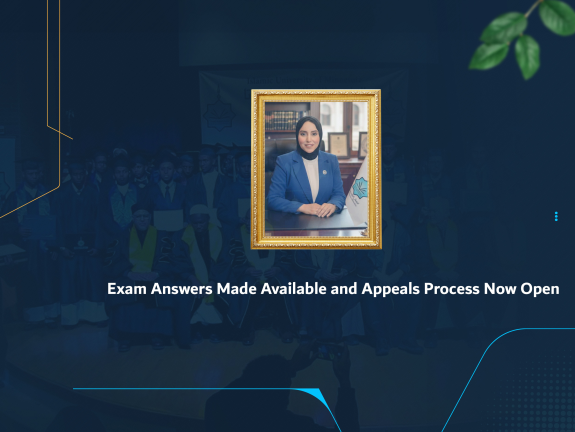 Exam Answers Made Available and Appeals Process Now Open