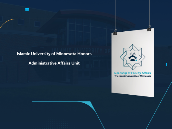 Islamic University of Minnesota Honors Administrative Affairs Unit