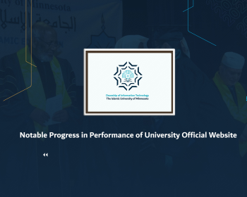 Notable Progress in Performance of University Official Website
