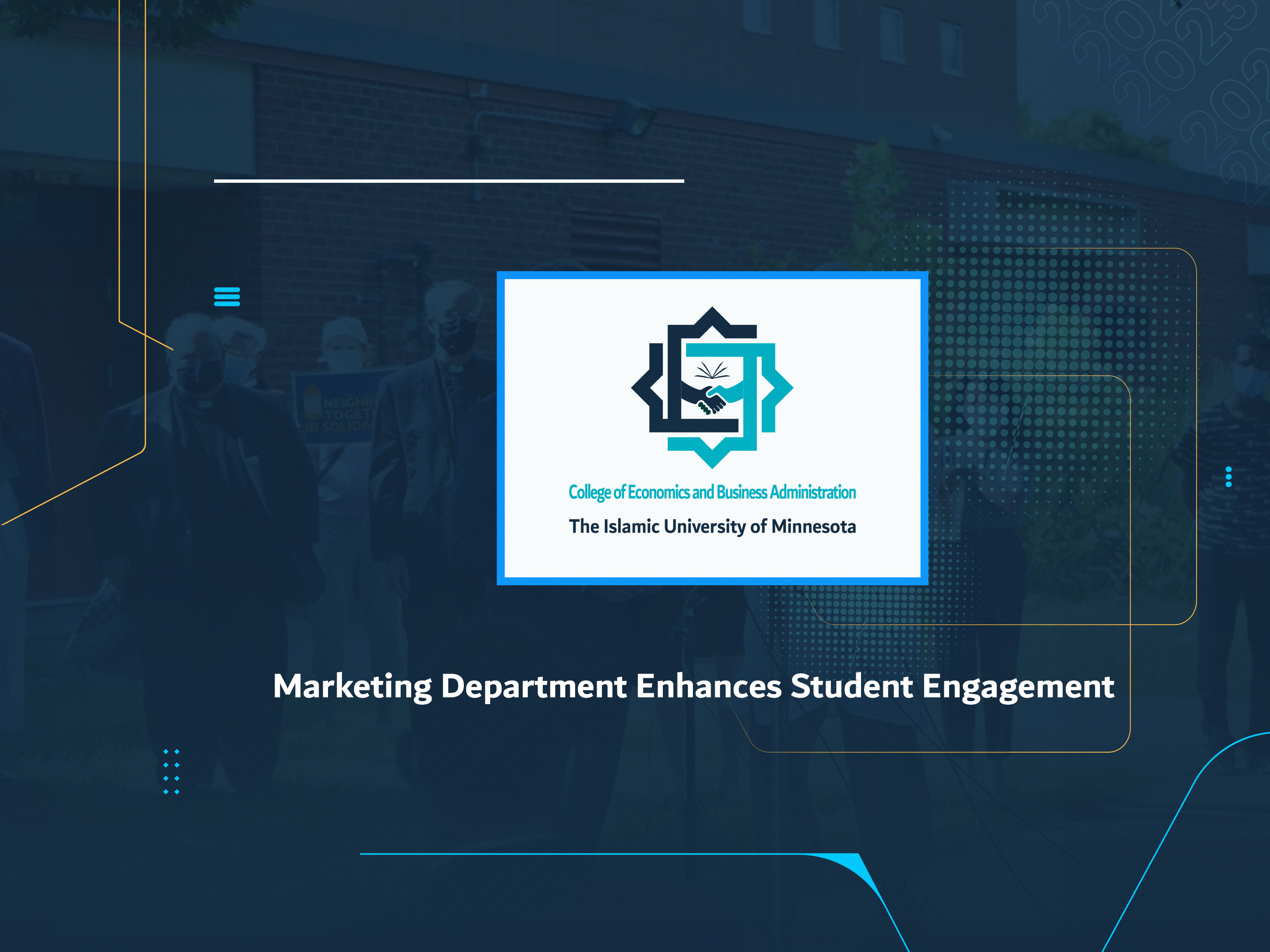 Marketing Department Enhances Student Engagement