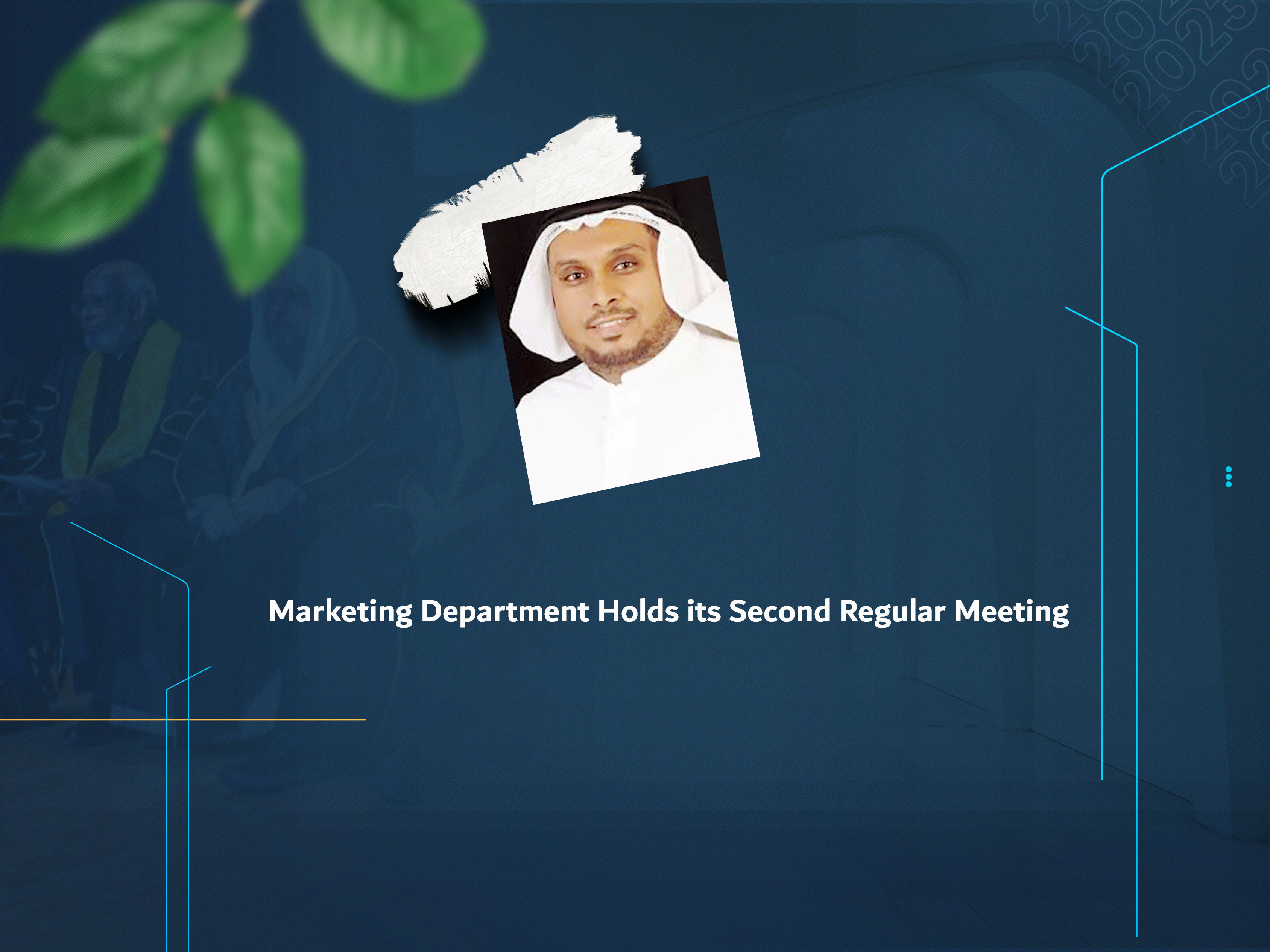 Marketing Department Holds its Second Regular Meeting