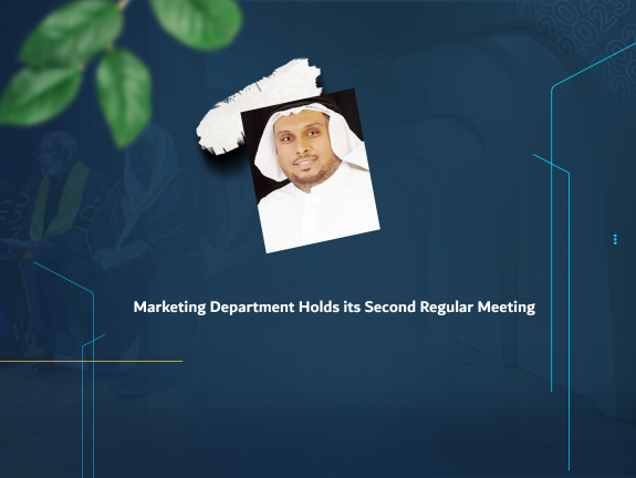 Marketing Department Holds its Second Regular Meeting
