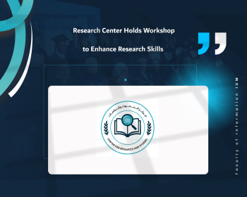 Research Center Holds Workshop to Enhance Research Skills