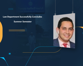 Law Department Successfully Concludes Summer Semester