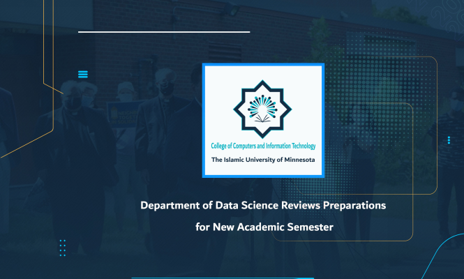 Department of Data Science Reviews Preparations for New Academic Semester