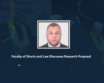 Faculty of Sharia and Law Discusses Research Proposal
