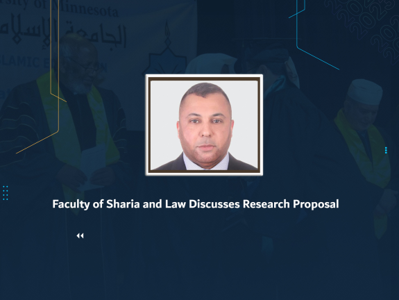 Faculty of Sharia and Law Discusses Research Proposal
