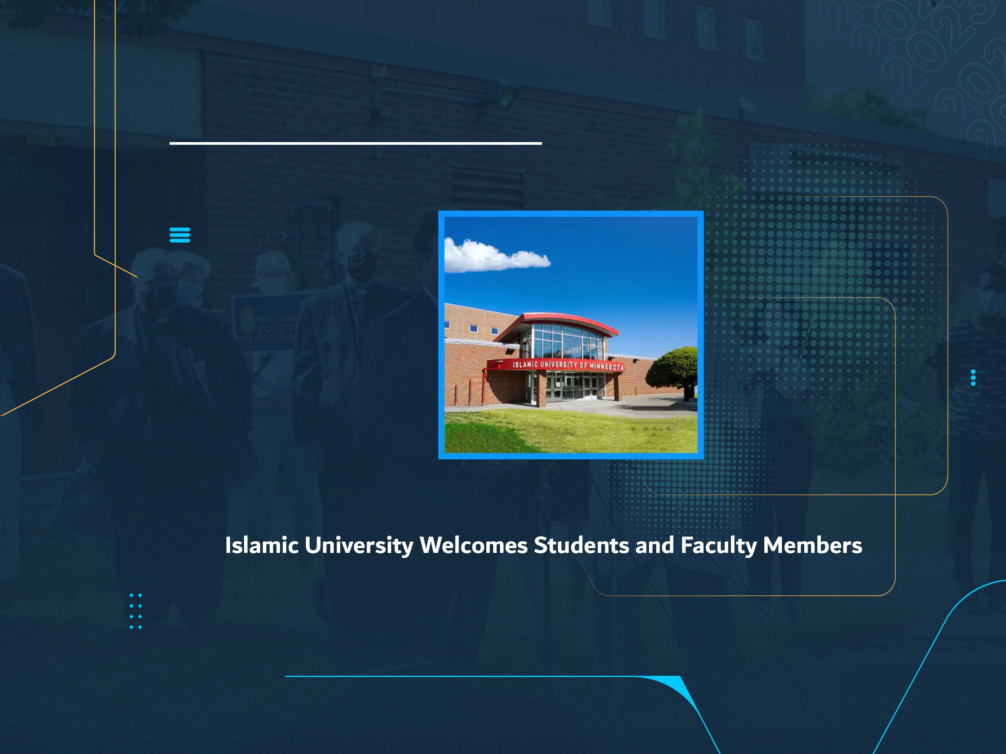 Islamic University Welcomes Students and Faculty Members