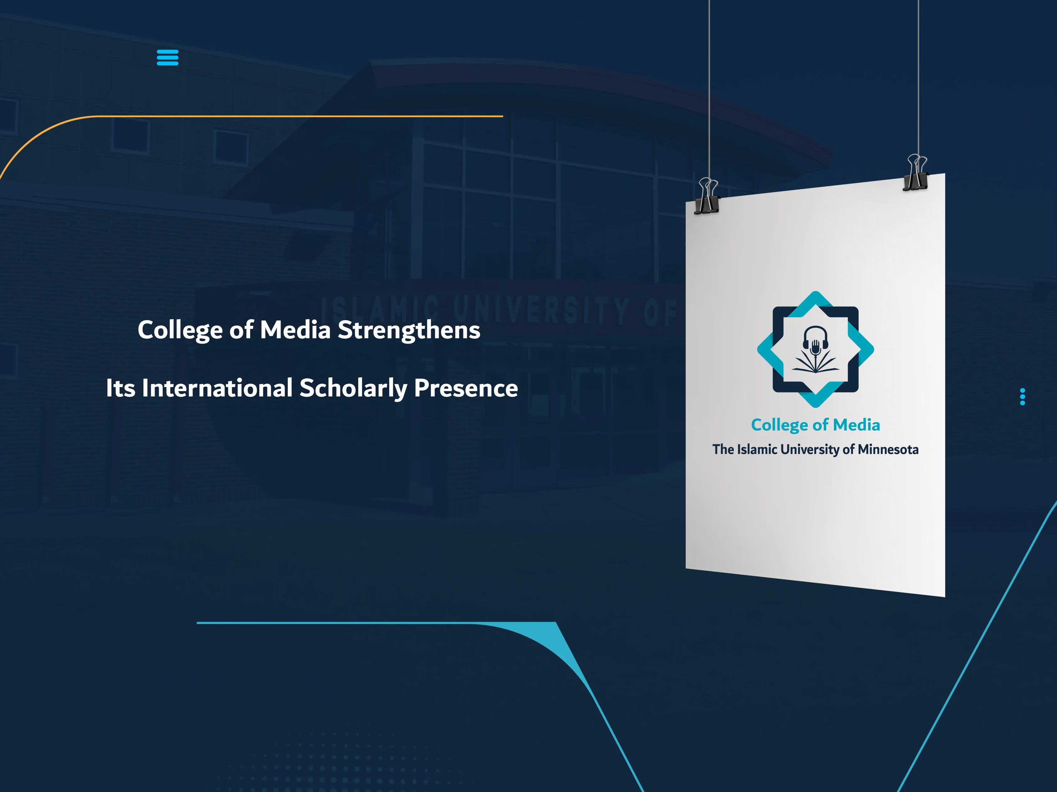 College of Media Strengthens Its International Scholarly Presence