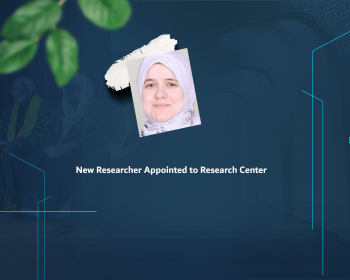 New Researcher Appointed to Research Center