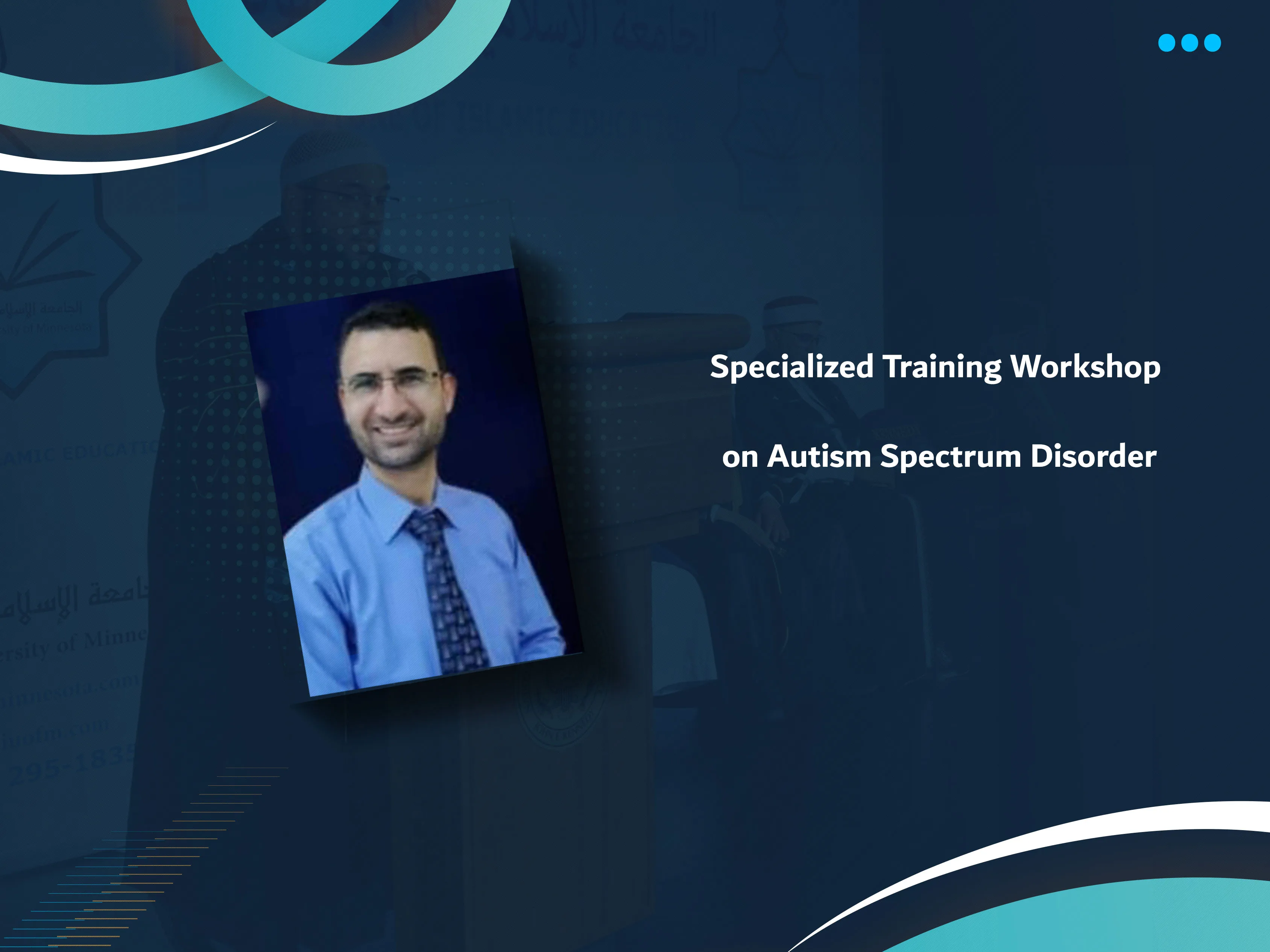 Specialized Training Workshop on Autism Spectrum Disorder