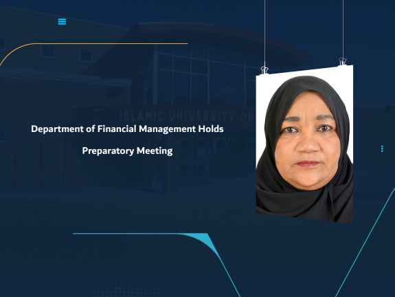 Department of Financial Management Holds Preparatory Meeting