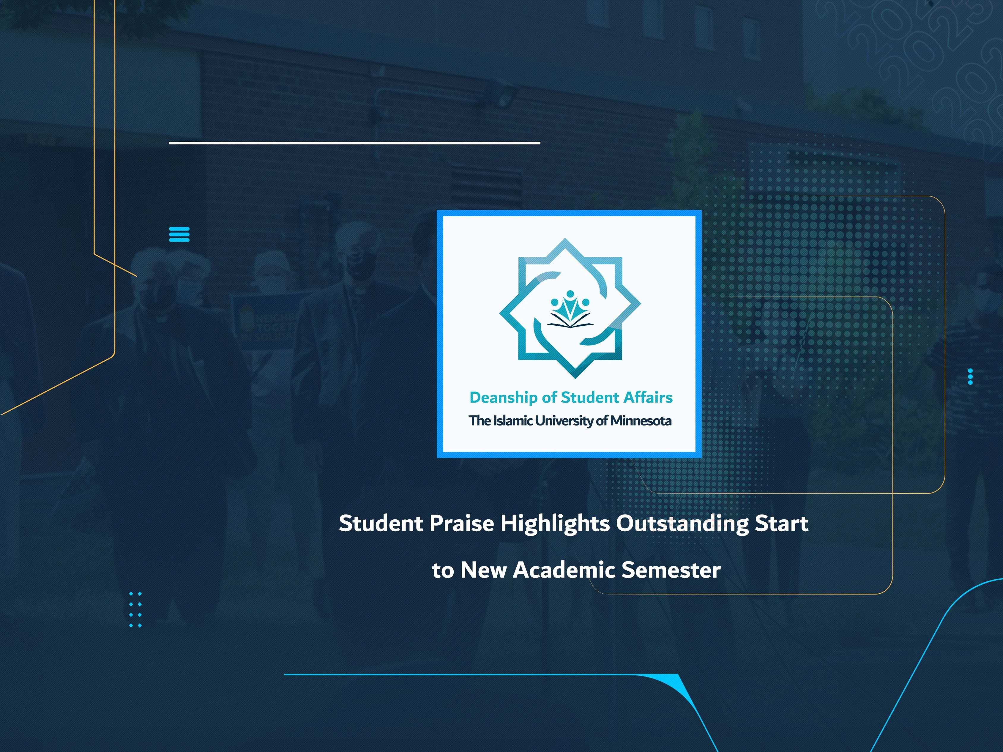Student Praise Highlights Outstanding Start to New Academic Semester