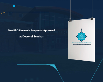 Two PhD Research Proposals Approved at Doctoral Seminar