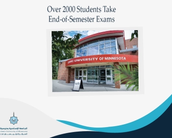 Over 2000 Students Take End-of-Semester Exams