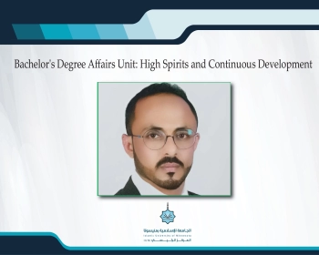 Bachelor's Degree Affairs Unit: High Spirits and Continuous Development