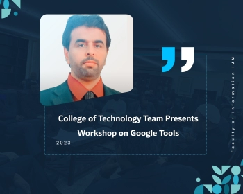 College of Technology Team Presents Workshop on Google Tools
