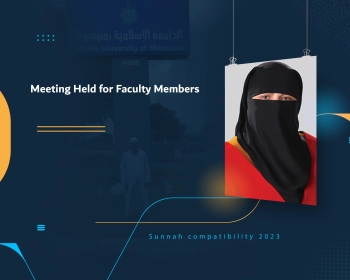 Meeting Held for Faculty Members