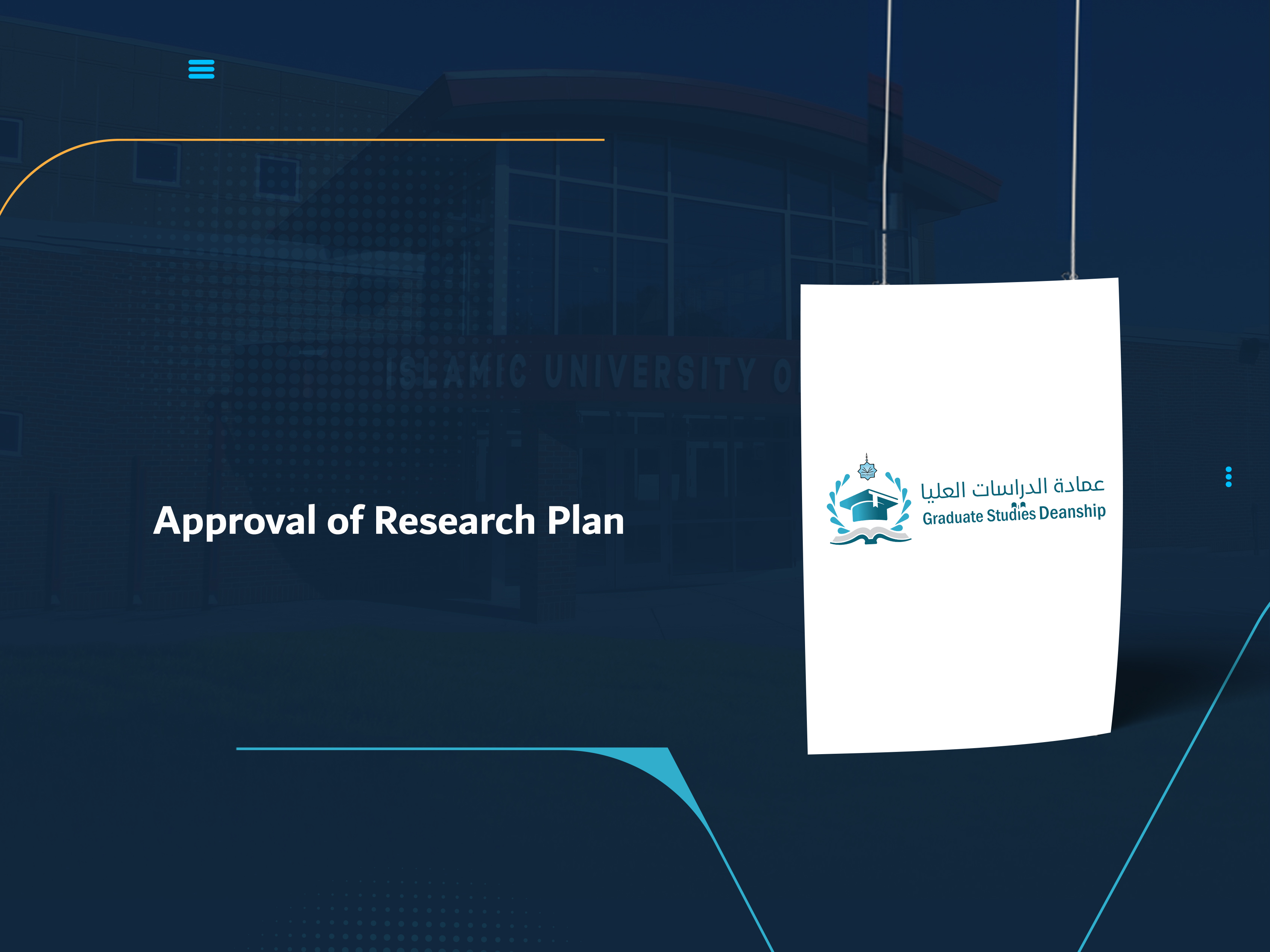 Approval of Research Plan